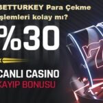 betturkey para çekme