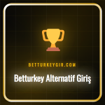 Betturkey alternatif giriş ekranını gösteren bir dizüstü bilgisayar.