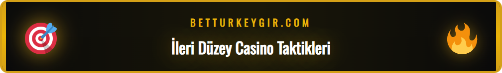 Betturkey Casino bonuslarını ve promosyonlarını en iyi şekilde kullanma.