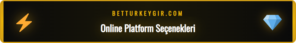 Betturkey güncel giriş adresi ile erişim sağlama seçenekleri.